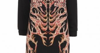 Hells Angels Jaquard Dress from Alexander McQueen, $1,595