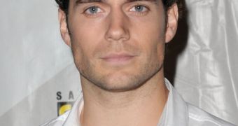 Henry Cavill at the Comic-Con 2012 in San Diego, promoting “Man of Steel”