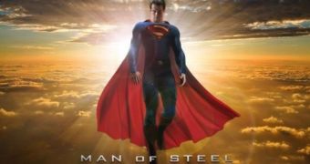 Henry Cavill is Superman in Zach Snyder’s reboot “Man of Steel”