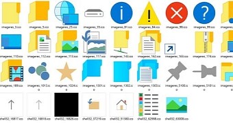 These are the new icons in Windows 10 build 9926