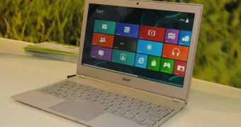 Acer Aspire S7 ultrabook, one of many