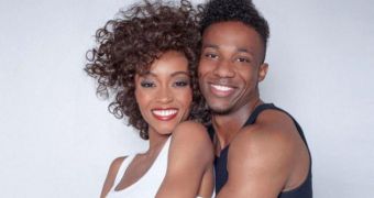 Lifetime’s Whitney Houston and Bobby Brown (Yaya DaCosta and Arlen Escarpeta)