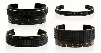 Camera lens bracelets