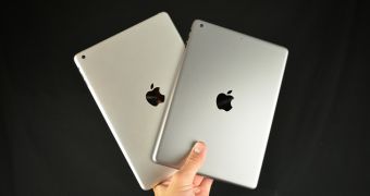 iPad 5 in Silver and Space Gray