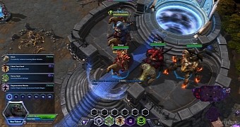Many heroes are present in HotS