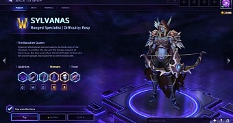 Sylvanas is free in HotS