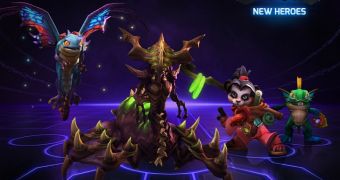 The four new heroes for HotS