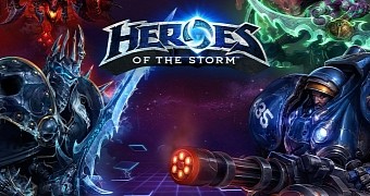 Heroes of the Storm splash screen