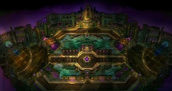 Tomb of the Spider Queen top down view in HotS