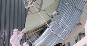 Herschel's mirror is the largest flown in space yet