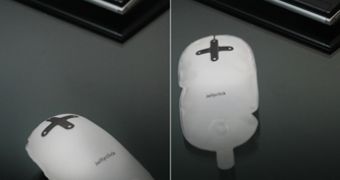 The inflatable mouse