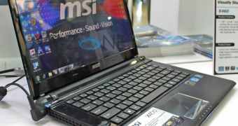 MSI reveals new high-end, slim notebook