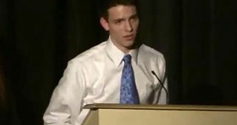 Jacob Rudolph comes out during high-school speech