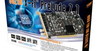 High Sound Fidelity: Auzen X-FI Prelude 7.1