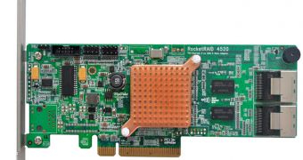 HighPoint Launches RocketRAID 4520 512 MB DDR3