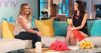 Hilary Duff talks to Bethenny Frankel about the weight she gained while pregnant, not obsessing to shed it