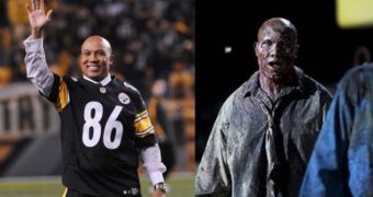 Hines Ward has landed the part of an extra in the zombie series “The Walking Dead”