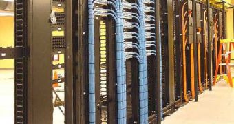 Data center view - Racks