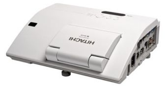 The Hitachi iPJ-AW250N interactive projector
