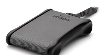 Hitachi SimpleTOUGH Portable USB Drive