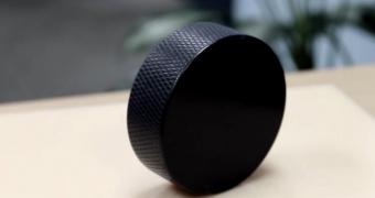 3D printed hockey puck