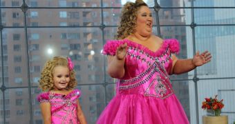 Honey Boo Boo Child and her mother on a previous Anderson Cooper visit