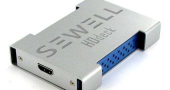 Hook Up Any Computer to an HDTV via the Sewell HDdeck USB to HDMI Adapter
