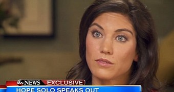 US Soccer goalkeeper Hope Solo explains 2014 arrest, insists she was the victim, not the abuser