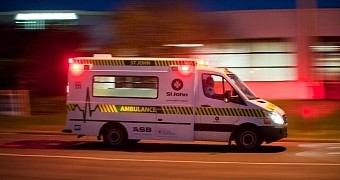 Man drives himself home in stolen ambulance