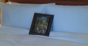 Hotel provides painting according to customer's special request
