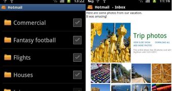 Hotmail app for Android