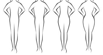 Hourglass-shaped figures are more appealing to men