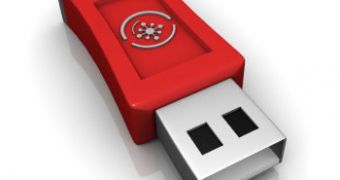 The USB flash drives can be used to spread the infection
