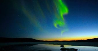 The electrons that form auroras are accelerated inside Earth's magnetotail