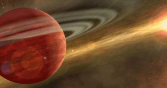 Gas giants play a crucial role in how much water accumulates on new terrestrial planets