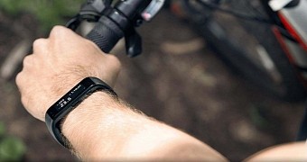 Microsoft Band smart wristband