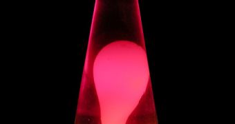 This lava lamp illustrates the basic concept of a mantle plume