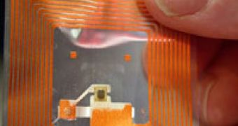 Image of a typical RFID tag