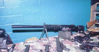 HK21 suppressed sniper rifle