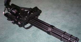 The Gatling type Minigun, also referred to as Chaingun