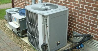 Image of complete air conditioning unit