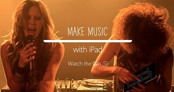 iPad promo featuring Elliphant and DJ The Gaslamp Killer