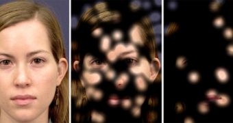Although neurons in the amygdala respond most strongly to seeing the whole face, they actually respond much less to the middle panel than to the far right panel