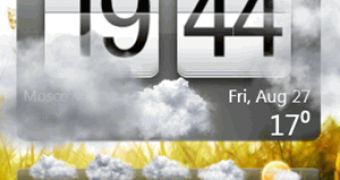 HTC Sense weather widget