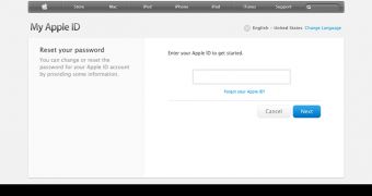Resetting your Apple ID password at iforgot.apple.com
