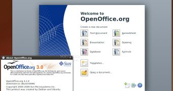 OpenOffice.org 3.1.0 on Ubuntu 9.04