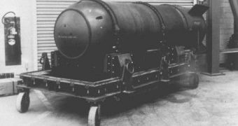 Image of a Mark 15 hydrogen bomb