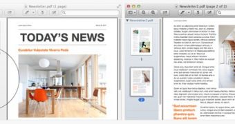 Combining PDF documents using Preview
