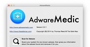 AdwareMedic interface