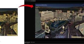 A snapshot from Google Earth on Google+